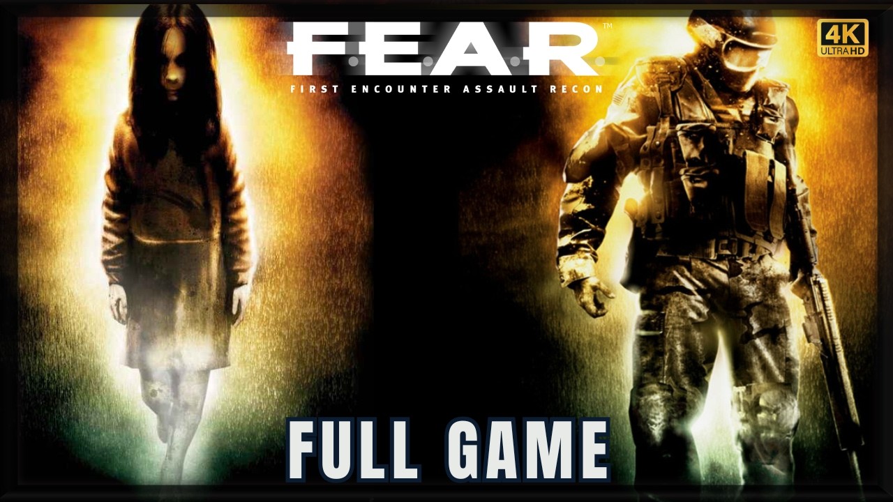 F.E.A.R. First Encounter Assault Recon | Full Game Playthrough (4K60)