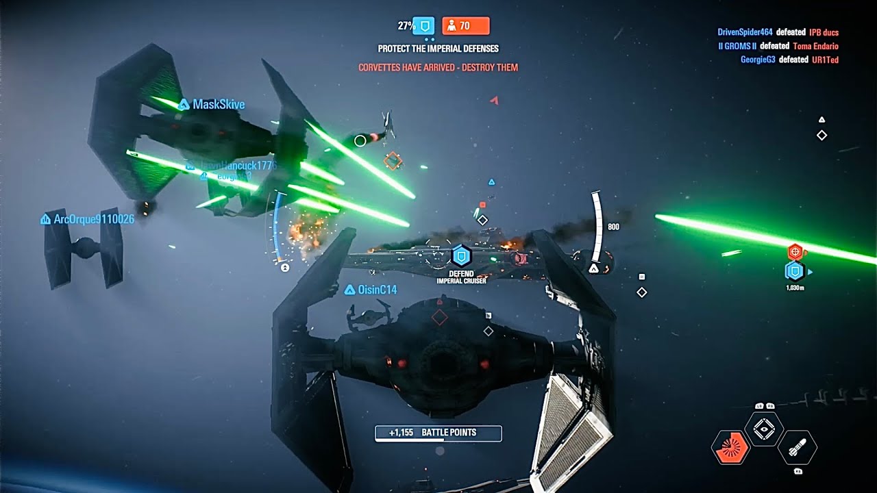 Star Wars Battlefront 2: Starfighter Assault Gameplay (No Commentary)