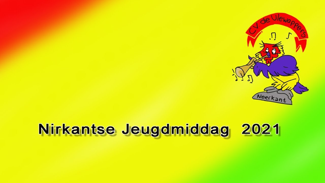 Live Stream Jeugdmiddag 2021