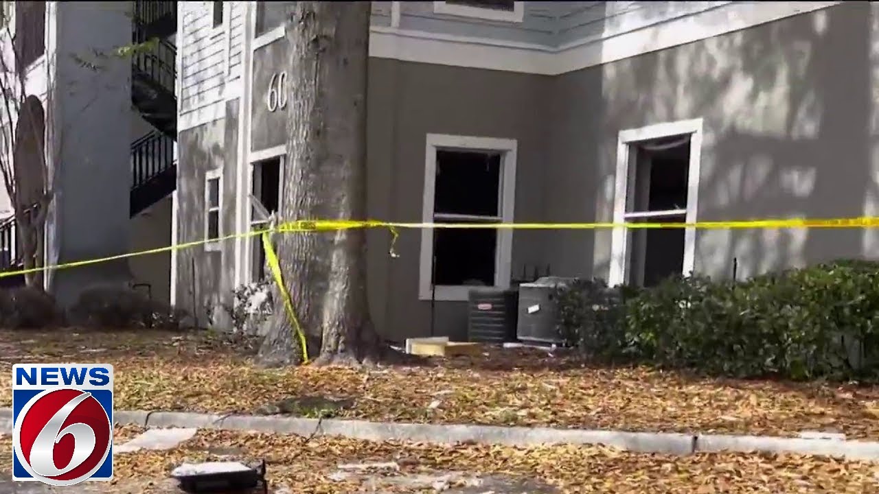 Possible explosion sparks fire in Orange County, injuring 1 person