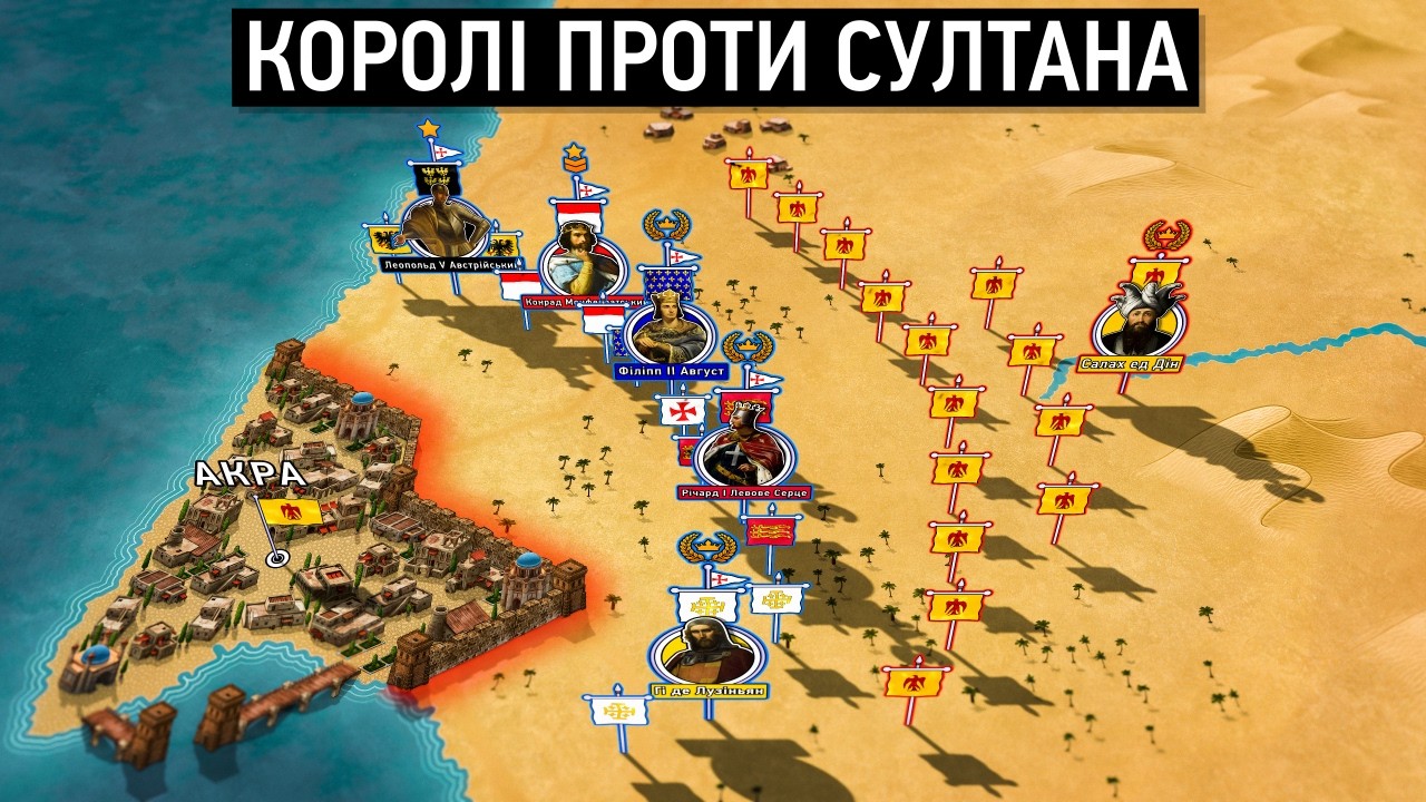 Третій хрестовий похід: битви за Святу землю