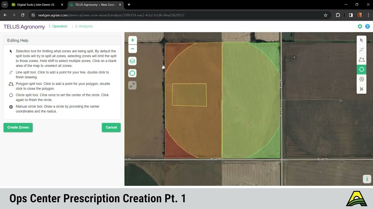 John Deere Operations Center Prescription Creation pt 1