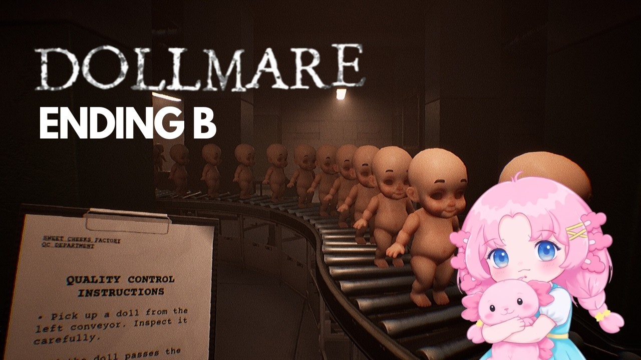 Akhirnya Bebas Dari Pabrik Boneka Anomali (ENDING B) - Dollmare Indonesia