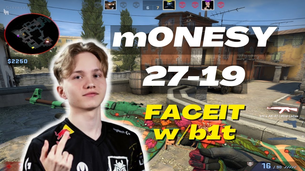 CSGO POV | m0NESY w/b1t | INFERNO POV | FACEIT Ranked | May 21, 2023