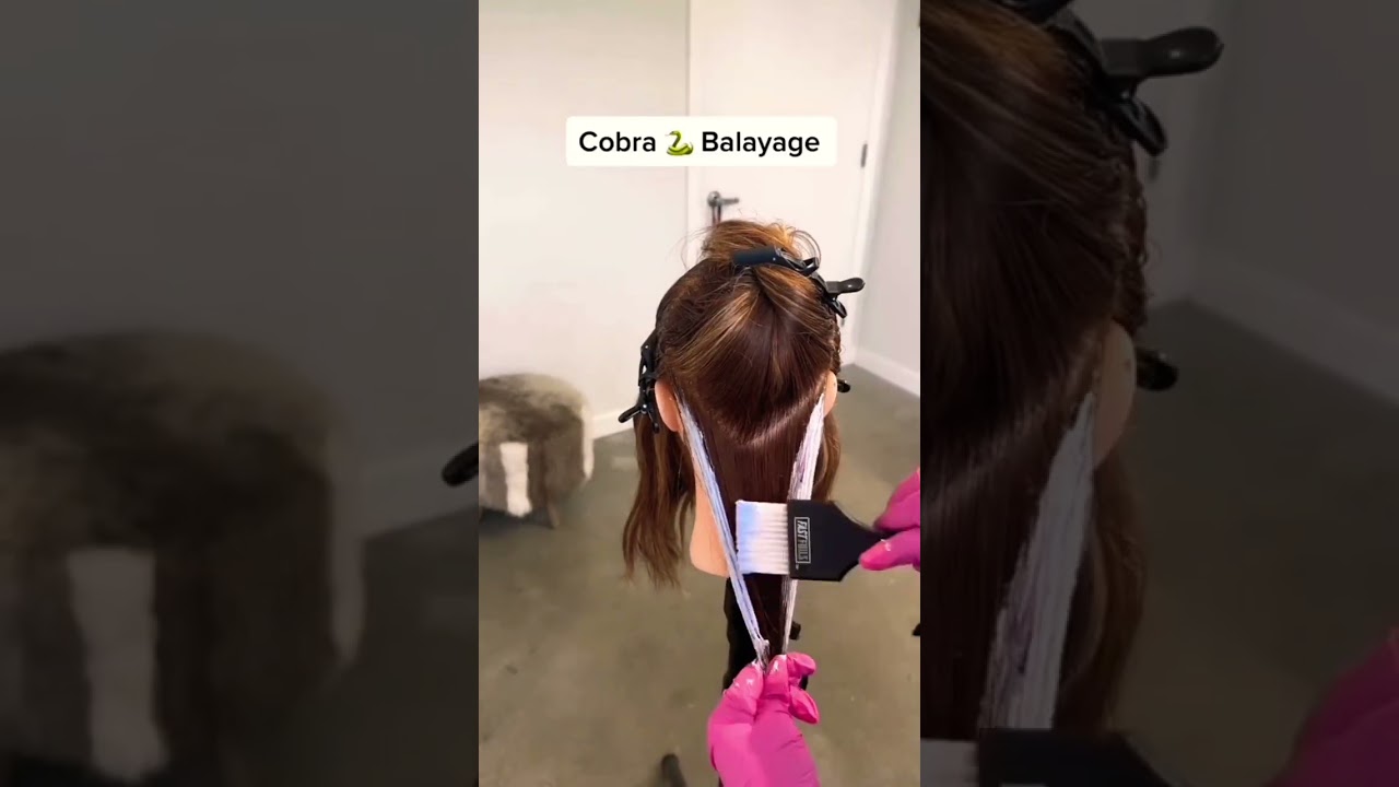 Balayage hair colour technique#short #shorts #subscribe #trending #shortvideo 😜😜😜😜😜#