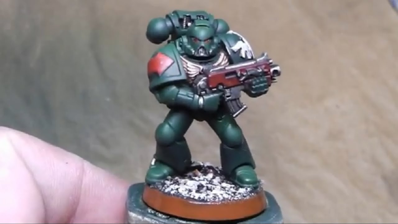 How to paint Dark Vengeance Episode 3 Dark Angel Space Marine