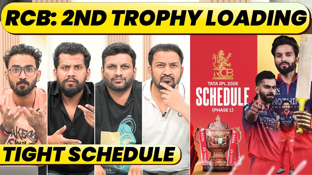 RCB MOST DIFFICULT START TO THE CAMPAIGN, CSK REVENGE MATCH, MI TITLE CONTENDERS