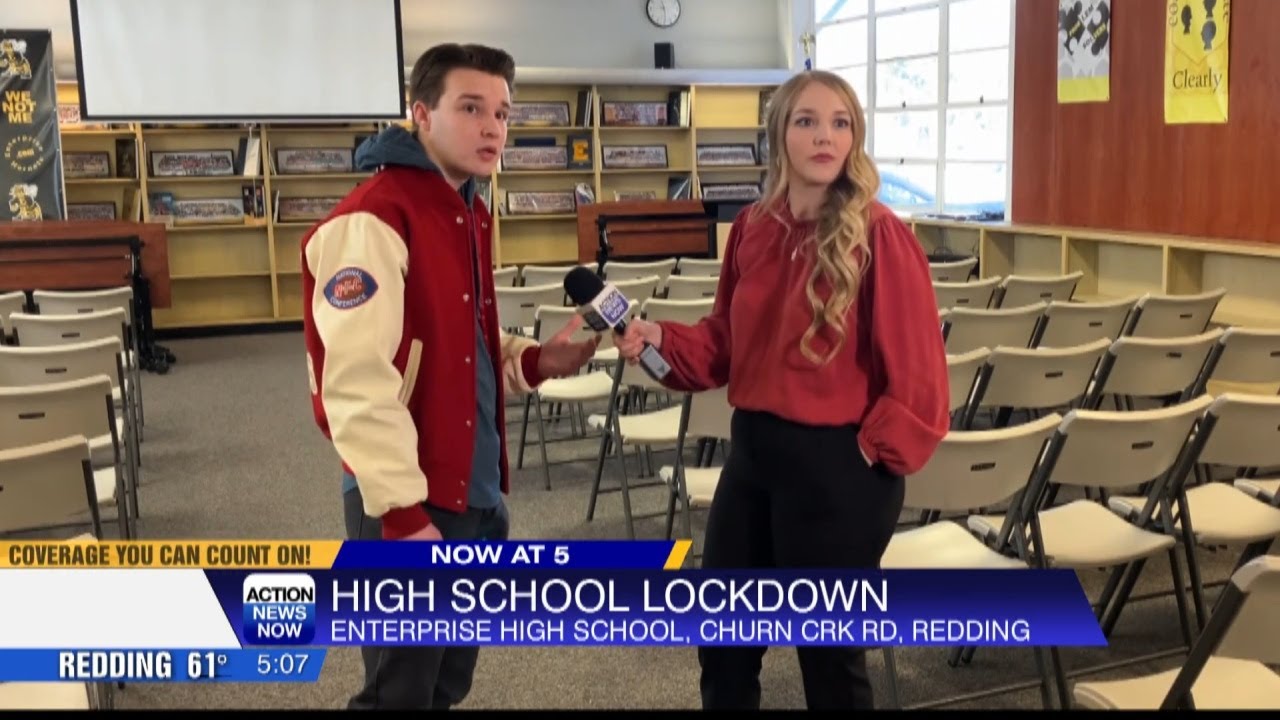 CAUGHT ON CAMERA: Lockdown at Enterprise High School