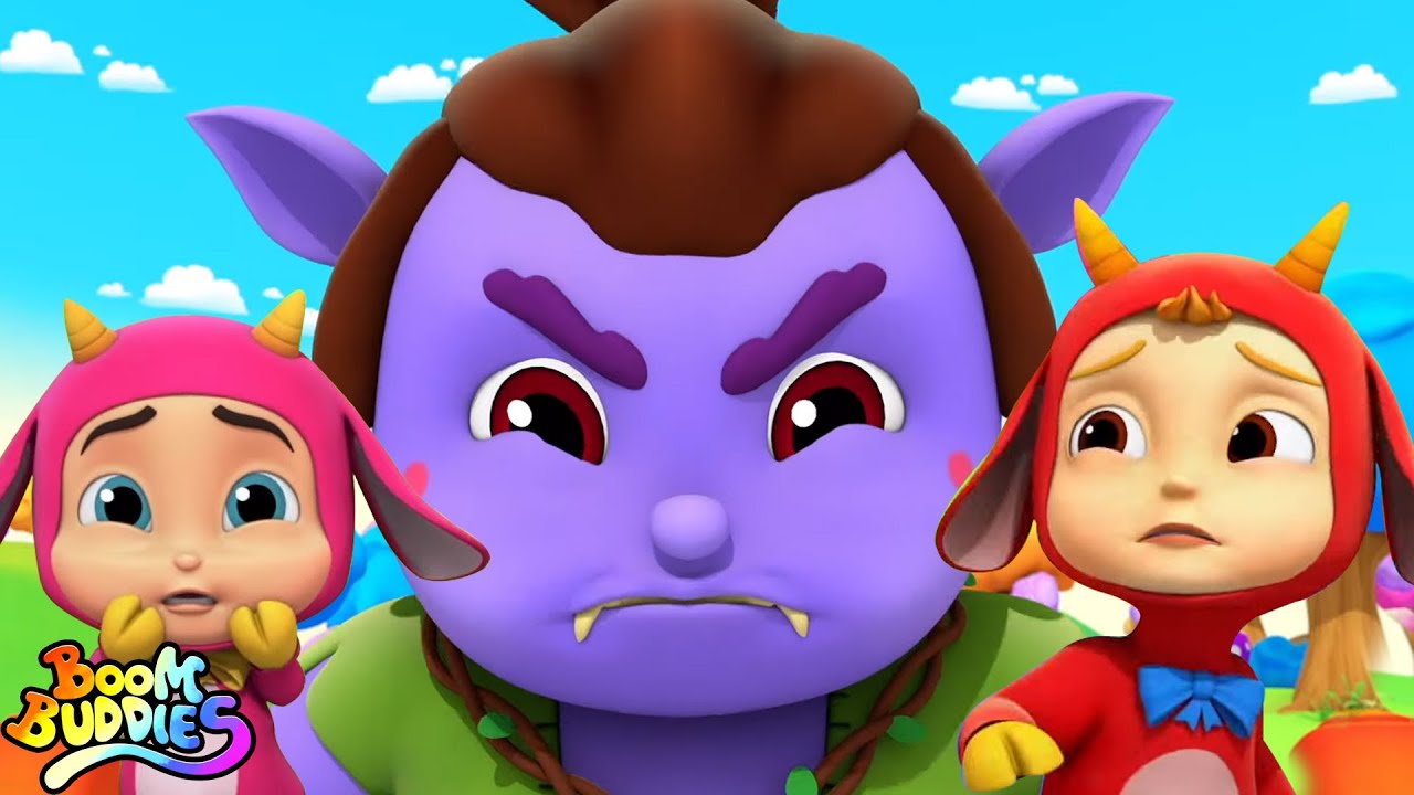 Three Billy Goats Gruff + More Short Animated Stories For Children