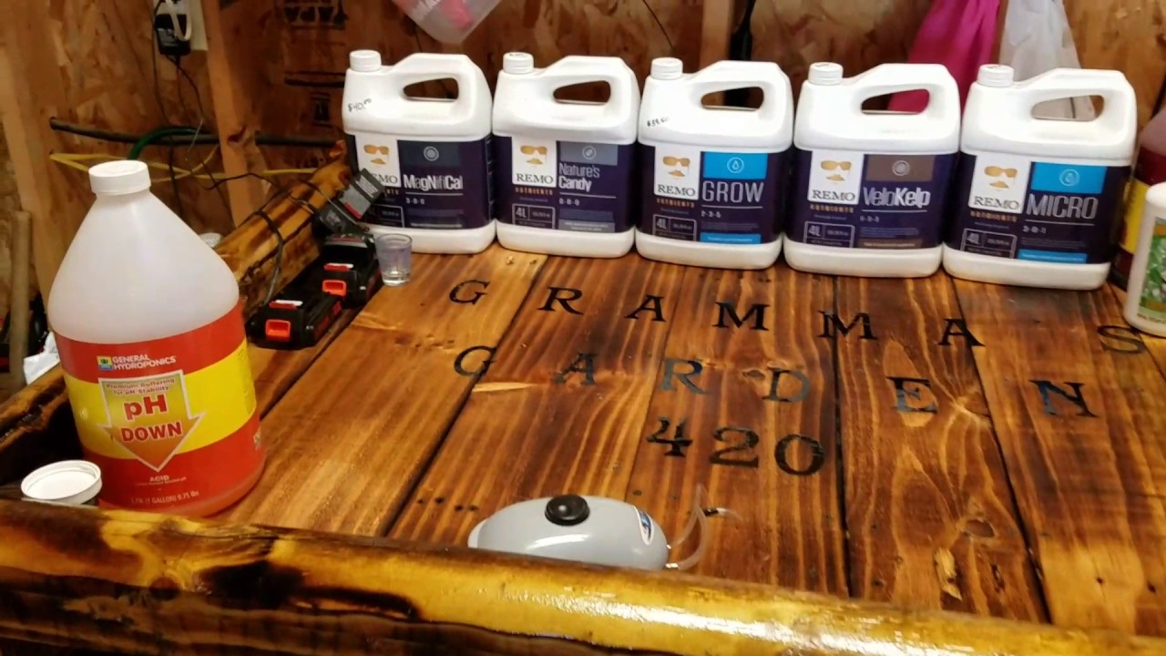 Remo Nutrients and Roots Organic General Hydroponics
