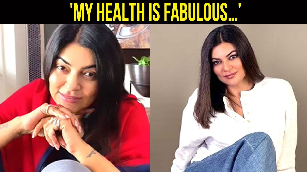 Sushmita Sen shares her health update after suffering a heart attack a few months back
