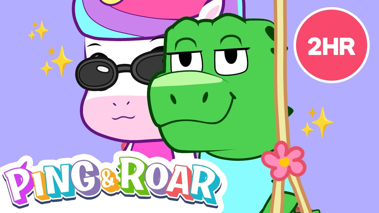 🥇Best of Ping and Roar! | 2 HOURS LONG! | 26 episodes | 01