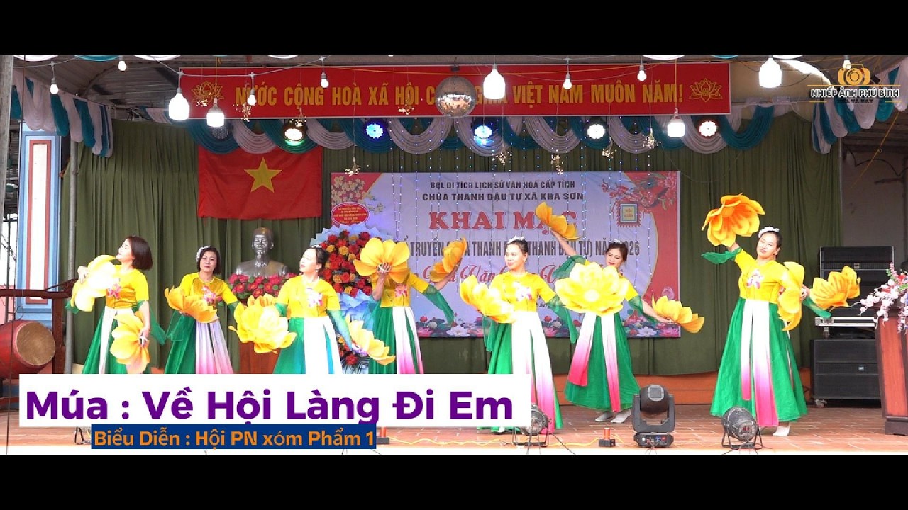 Về Hội Làng Đi Em - Hội PN Phẩm 1.KHAI MẠC HỘI CỔ TRUYỀN CHÙA THANH ĐẬU TỰ XÃ KHA SƠN NĂM 2026