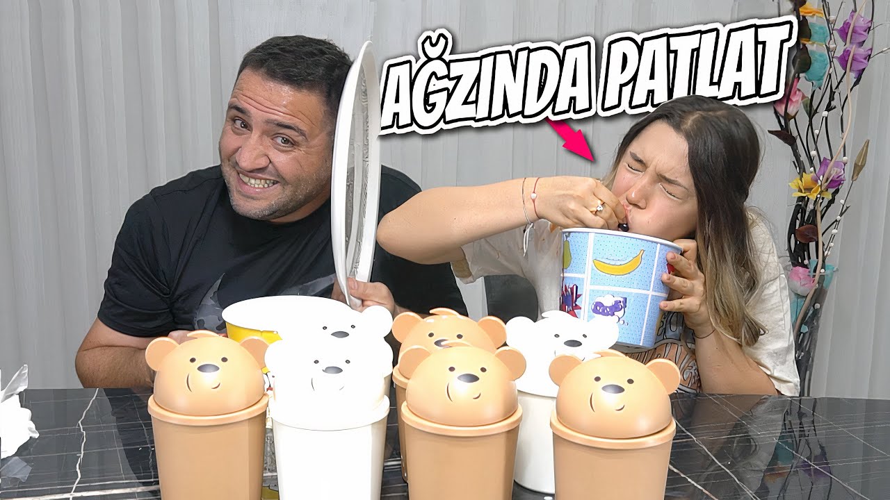 AĞZINDA PATLAT CHALLENGE !&iquest; YUTAN KAZANIR