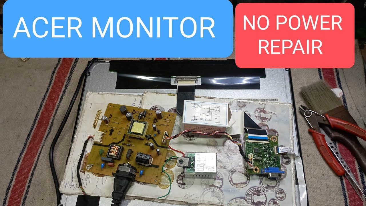 acer monitor not powering on ! acer monitor no power