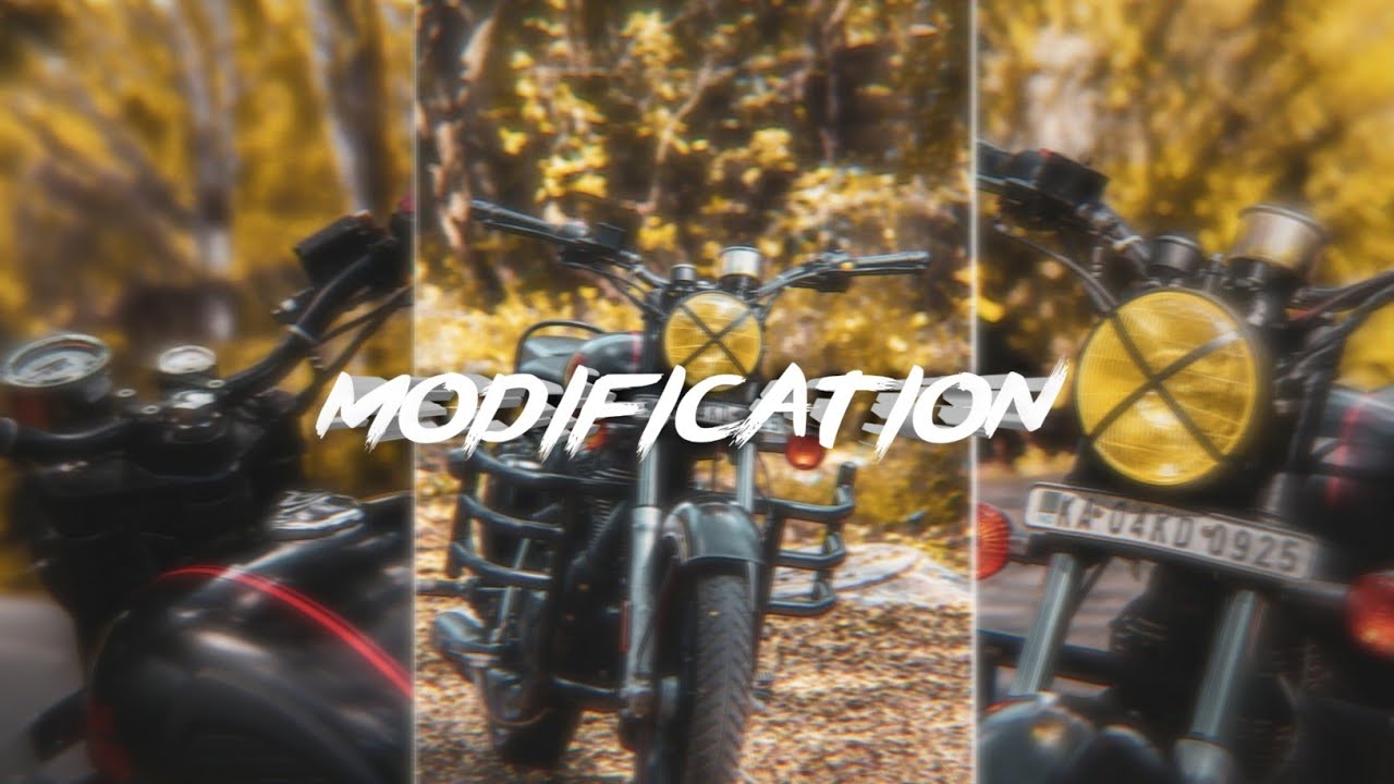 This Mod Changes the look || ROYAL ENFIELD HEAD MODIFICATION ||