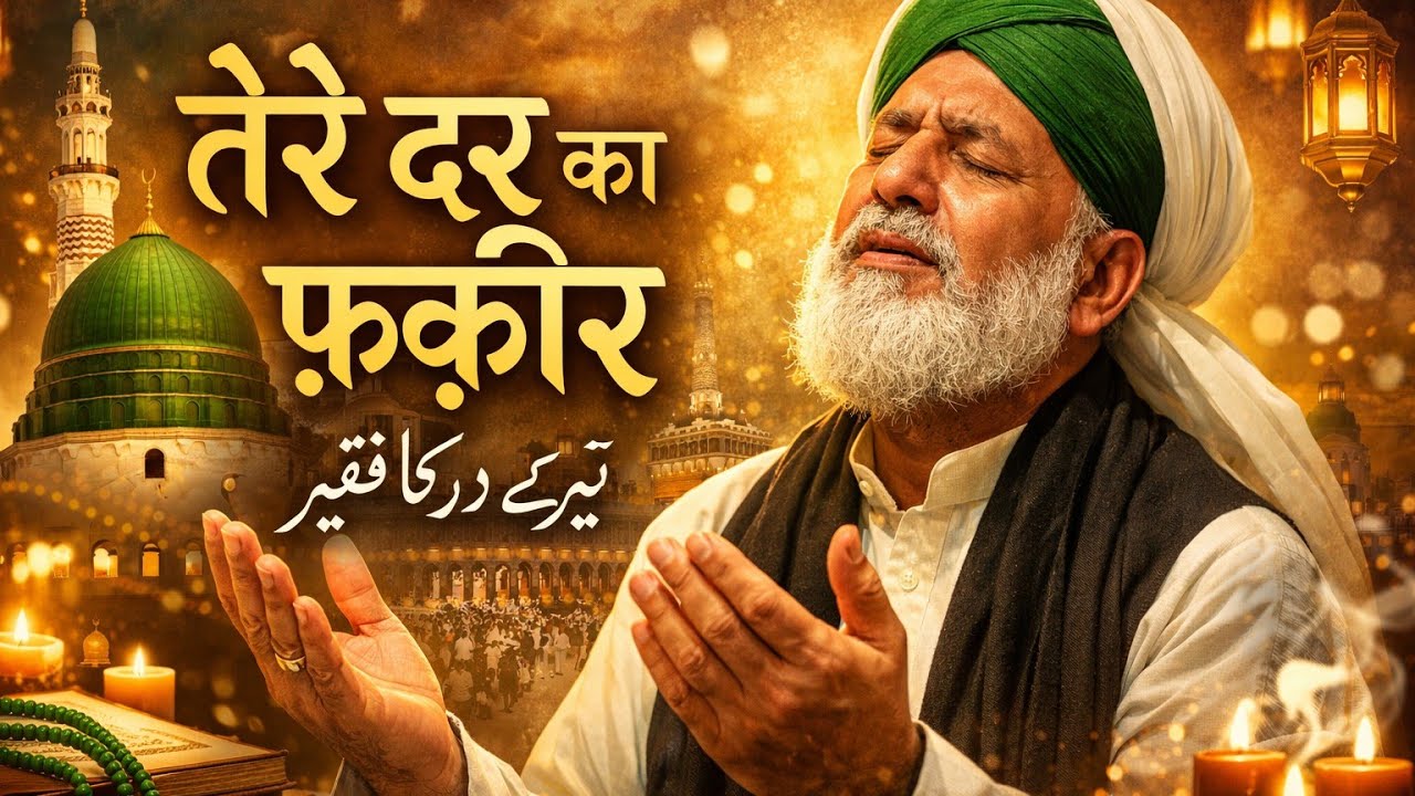 तेरे दर का फकीर 🤲 | Emotional Sufi Qawwali | Islamic Sufi Kalam | New Sufiyana Song 2026
