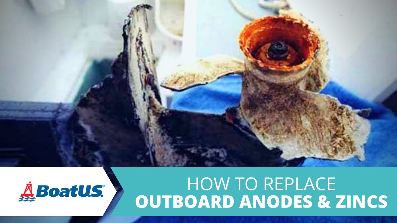 How To Replace Anodes or Zincs On An Outboard or Sterndrive Motor | BoatUS
