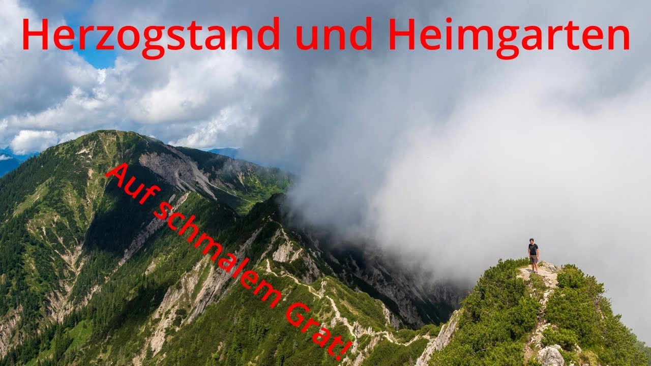 Auf schmalem Grat: Rundtour über Herzogstand und Heimgarten