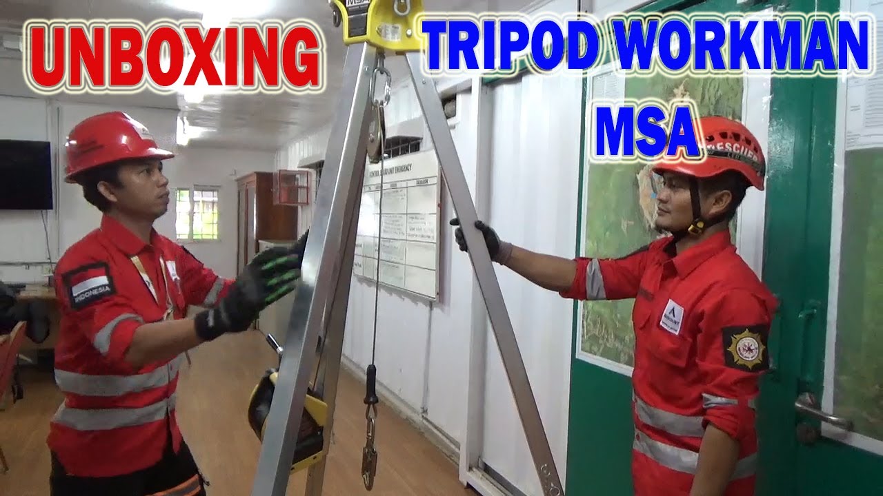 TRIPOD CONFINED SPACE - WORKMAN MSA