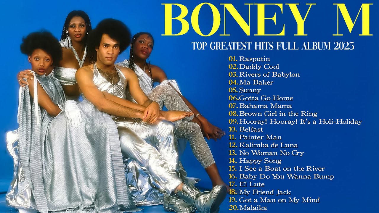 BONEY M Greatest Hits 🔥 Full Album Disco 70s & 80s | Rasputin, Daddy Cool, Sunny