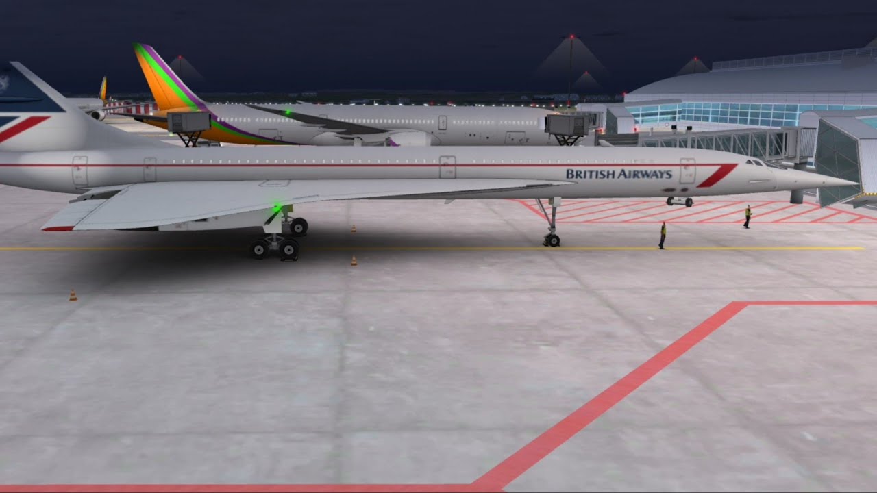 British Airways Concorde has arrived | World of Airports Gameplay 