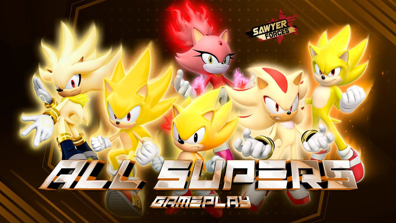 Sonic Forces Speed Battle: 6 SUPERS CHARACTERS Gameplay
