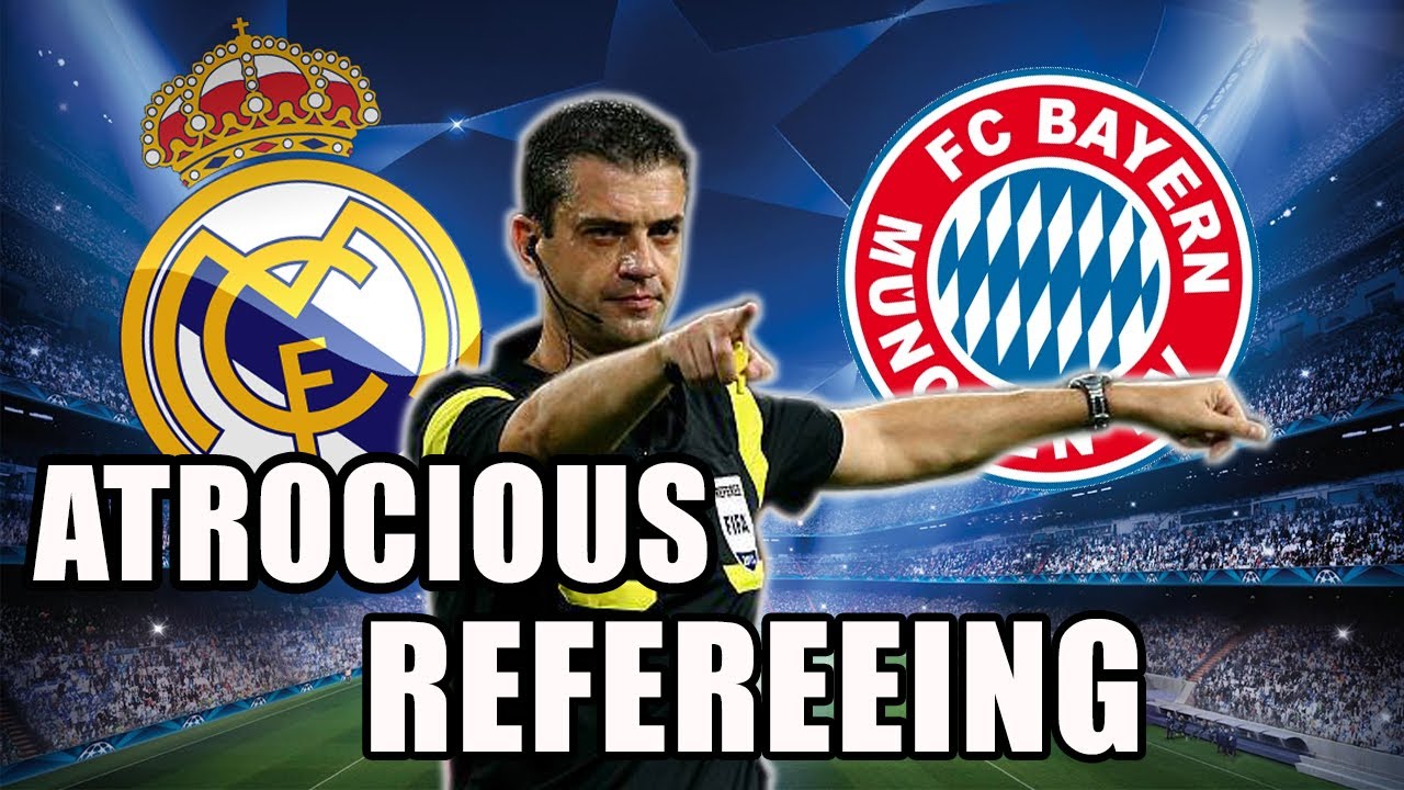Real Madrid vs Bayern Munich - Refereeing Mistakes - Champions League 2016-2017