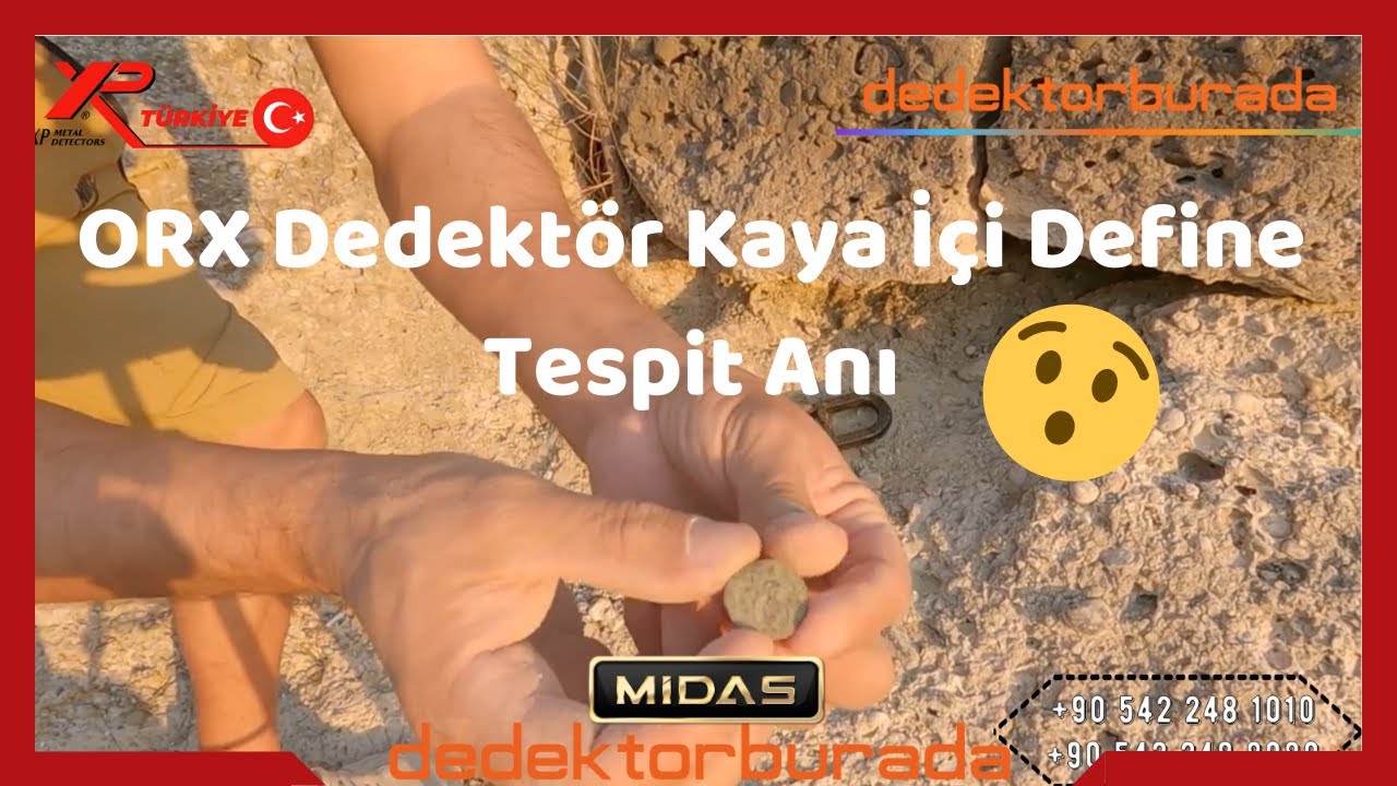 XP ORX Dedektör - Kaya içi Define Tespiti - Amazing Treasure Found by XP Metal Detector