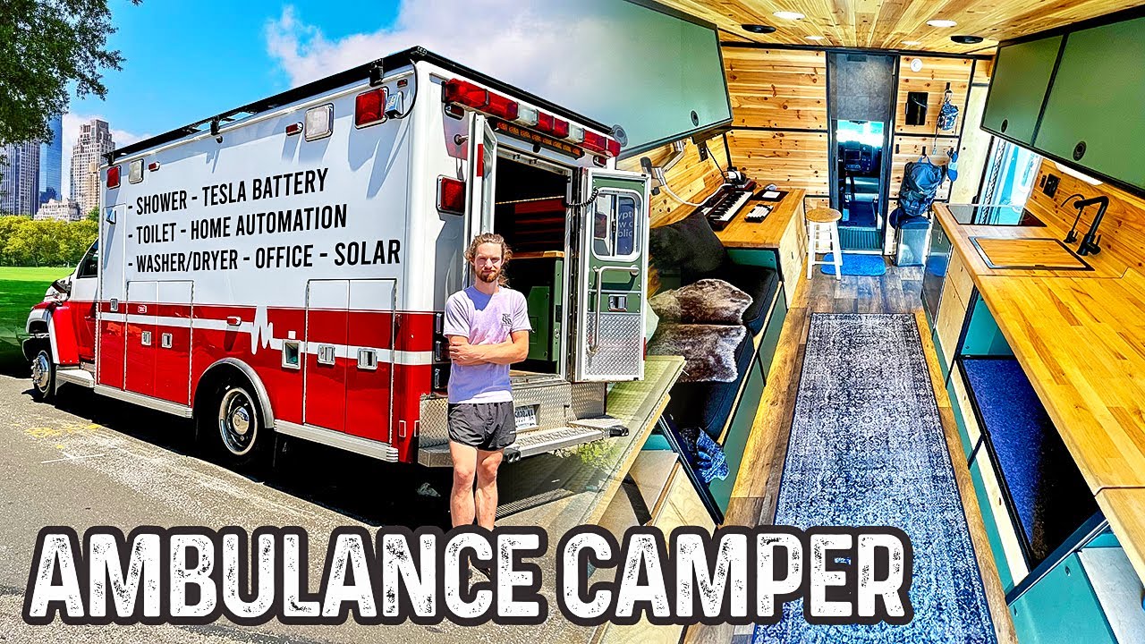 Engineer Builds GREATEST Ambulance Conversion EVER!