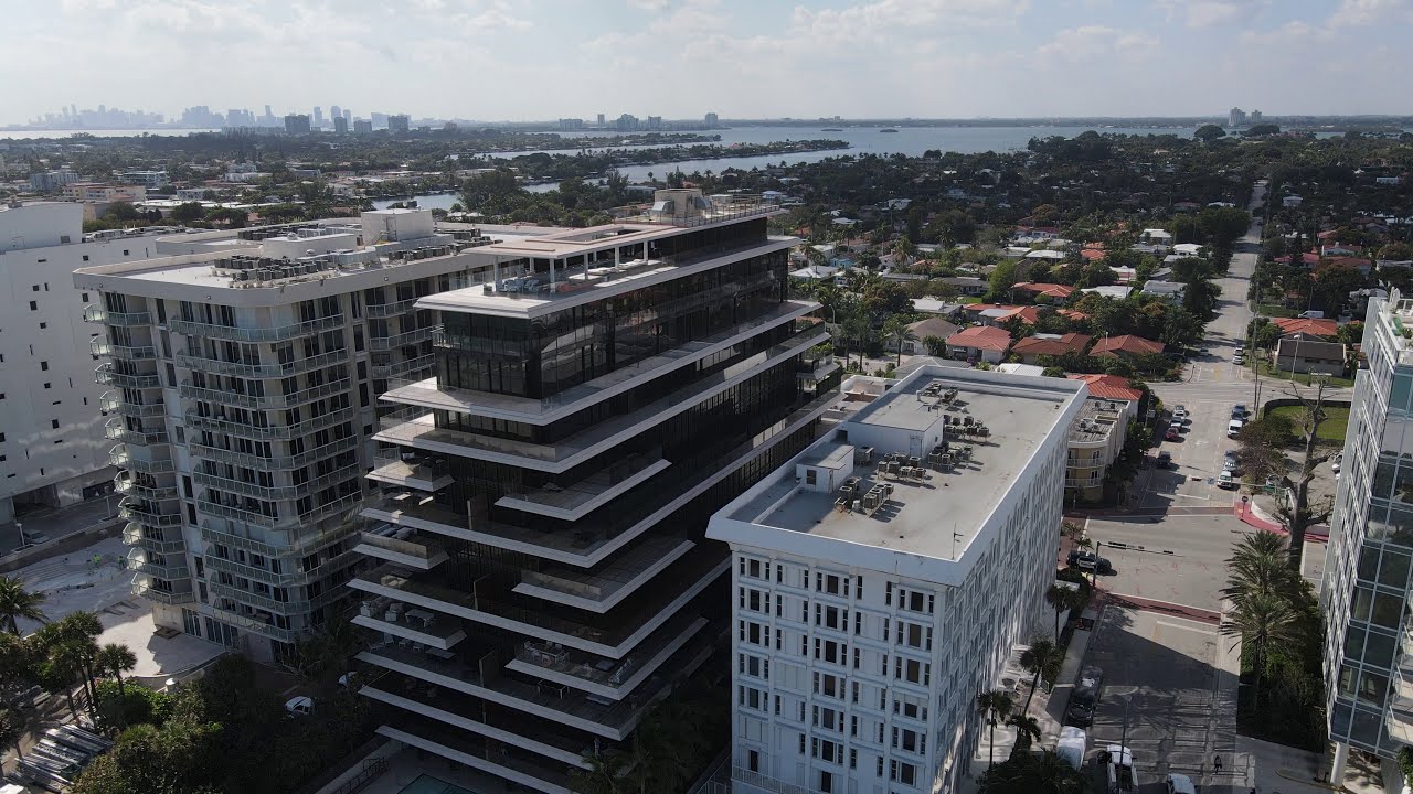 Arte Surfside | 16 Residences | Aerial Video - Ivanka & Jared Trump Rental