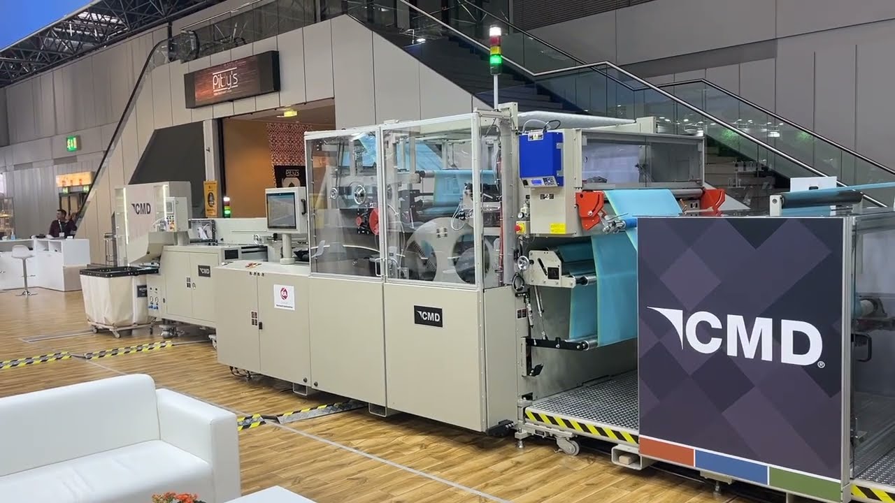 1270GDSE and 0305GOWE High-Speed Embossed Drawtape System at K2025!