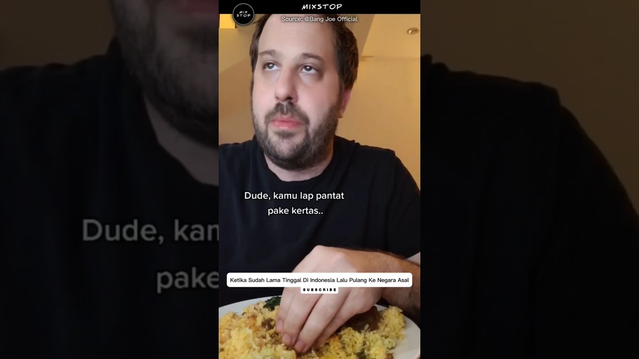 Ketika Sudah Lama Tinggal Di Indonesia Lalu Pulang Ke Negara Asal #reaction #food #bule #lucu #bule