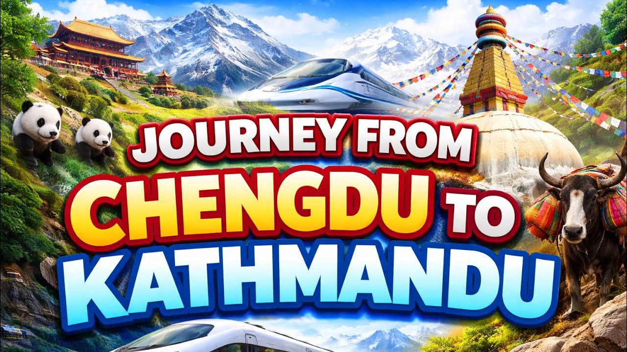 Crossing the Himalayas | Chengdu to Kathmandu Travel Vlog