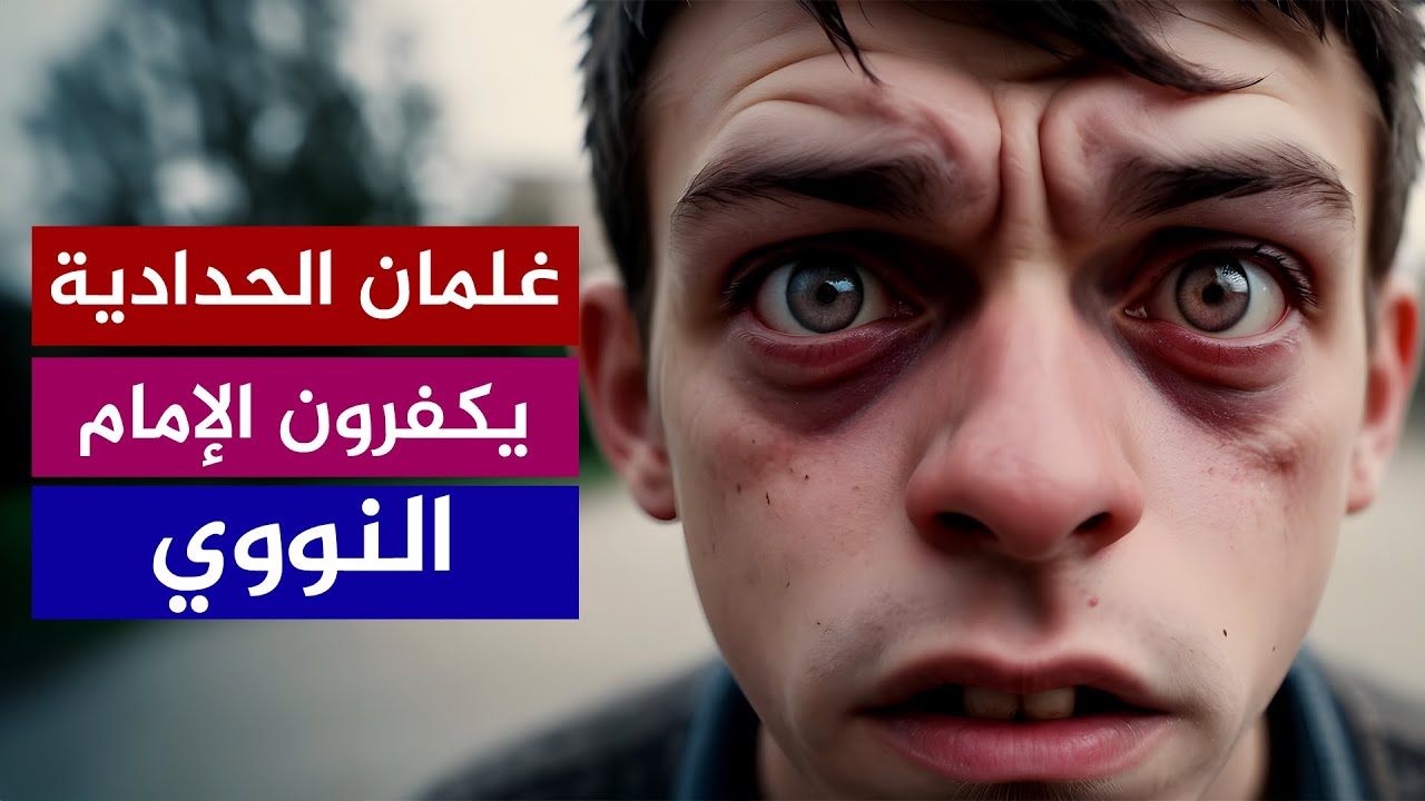 غلمان الحدادية يكفرون الإمام النووي.. في ميزانك يا محمد شمس الدين
