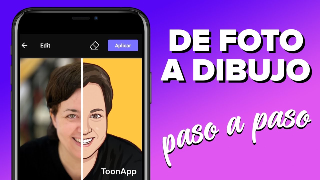 Convierte tus FOTOS en CARICATURAS!! 😂 Tutorial ToonApp