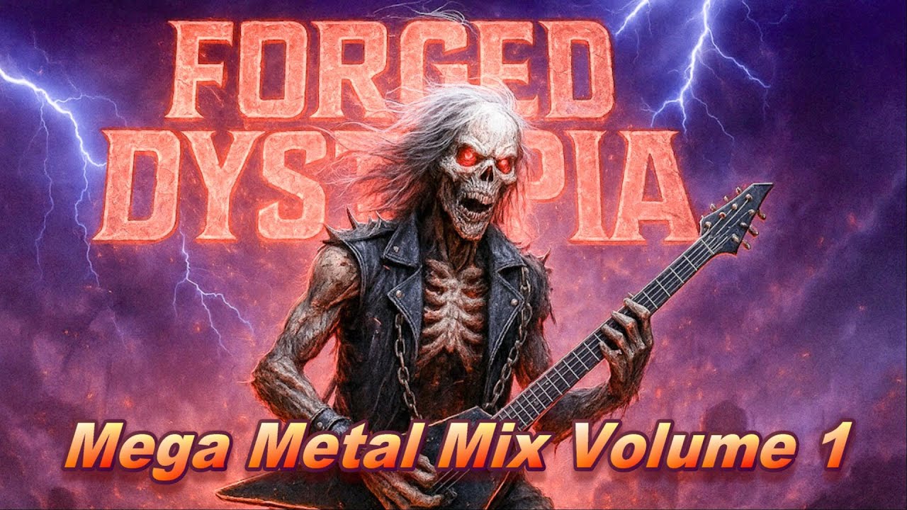 Mega Metal Mix Volume 1 ⚙️🔥 | 1 Hour Instrumental of Relentless Riffs