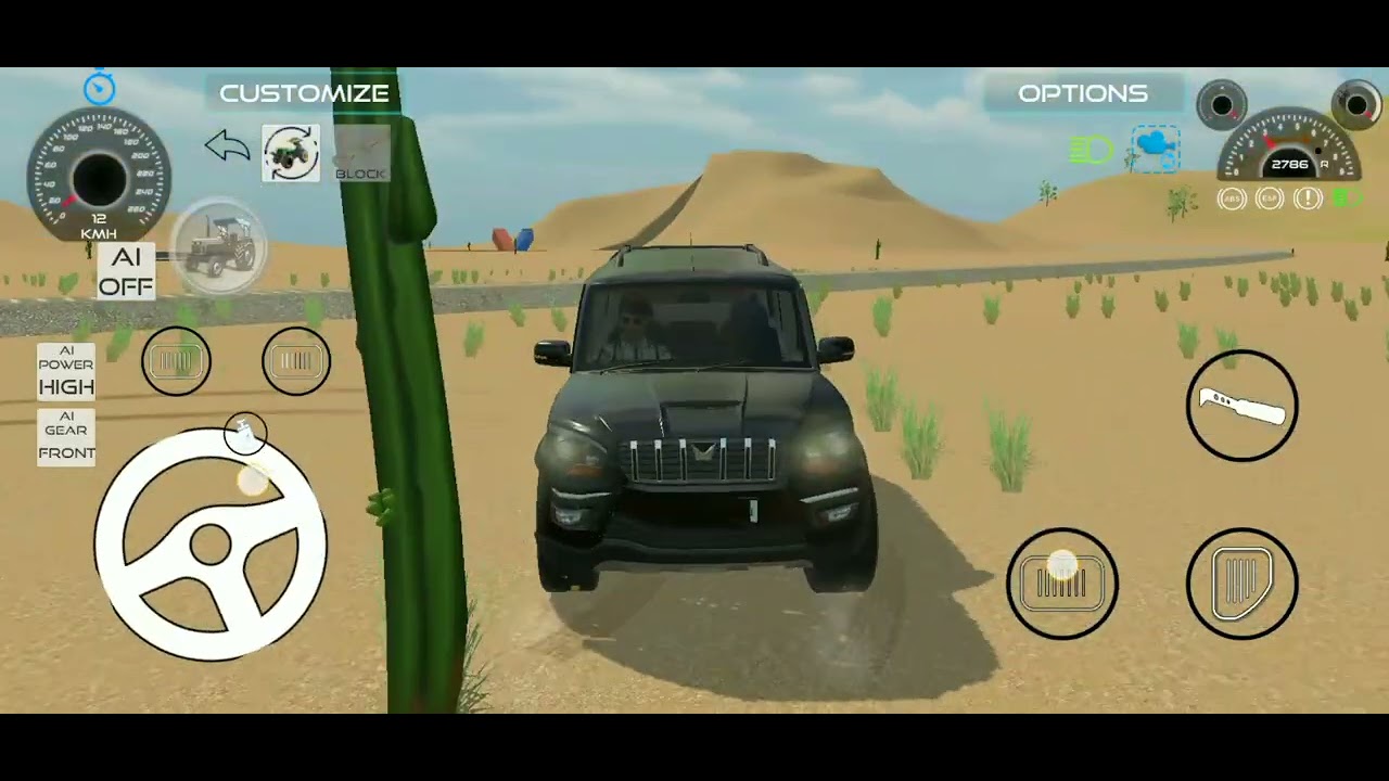 indian tectar game bolero Camper scorpio pick-up gadi resing game..........|| @pkgeming82 