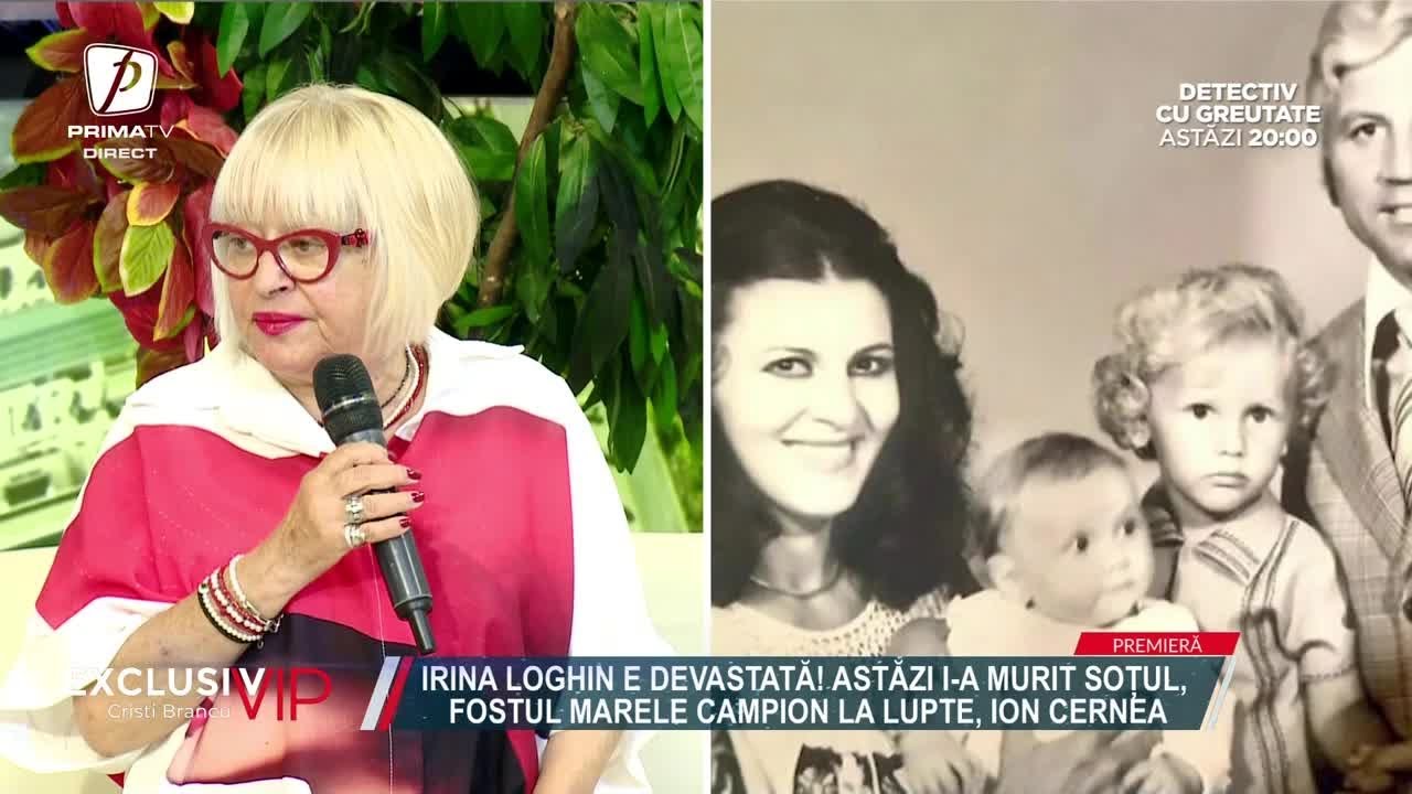 Soțul Irinei Loghin a murit! Ion Cernea avea 89 de ani