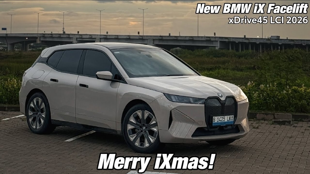 MOBIL INI BISA MERAYAKAN NATAL! MERRY CHRISTMAS DARI BMW iX FACELIFT!