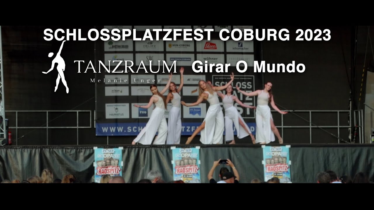 Schlossplatzfest Coburg 2023 - Tanzraum Coburg - Girar O Mundo - Modern Dance Choreografie
