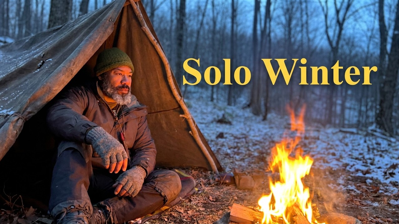 Oilskin Forester Tent Bushcraft Spain:Tartan Ground Cloth,Filson Ranger Insulated Anorak,First Snow