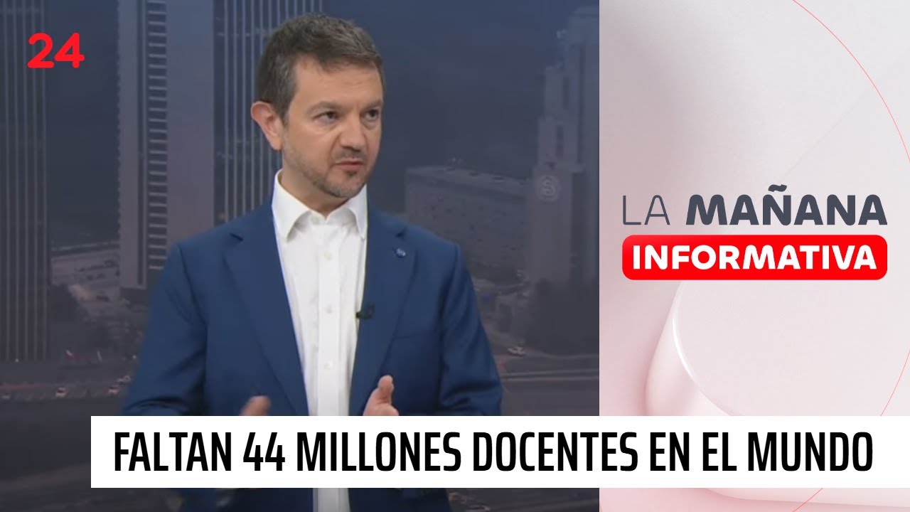 UNESCO: faltan 44 millones de docentes en el mundo | 24 Horas TVN Chile