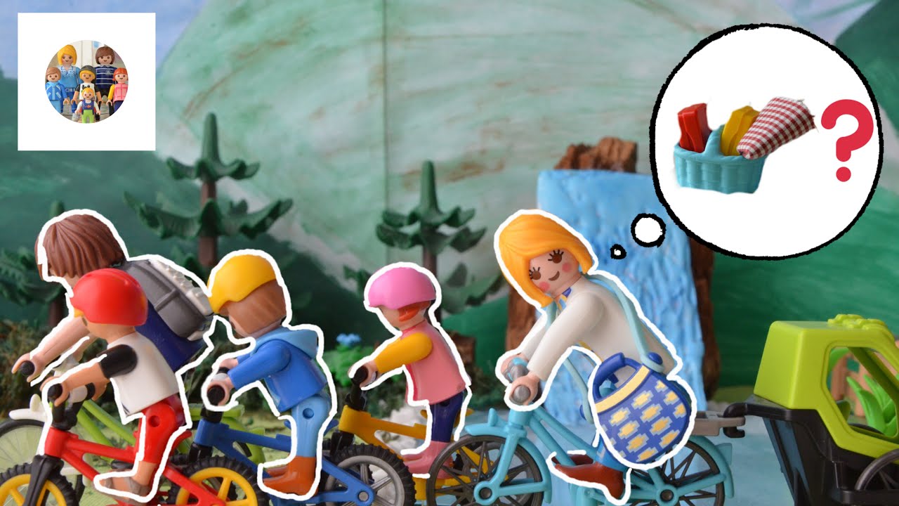 Die Fahrradtour| Geschichte mit Familie Spielwelt| Playmobil Film deutsch