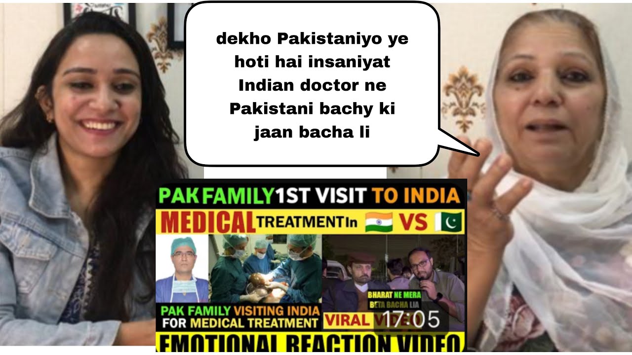 Indian Doctor Save Pakistani Boy Life - Pakistani Father thanks to India ||Pakistani Reaction