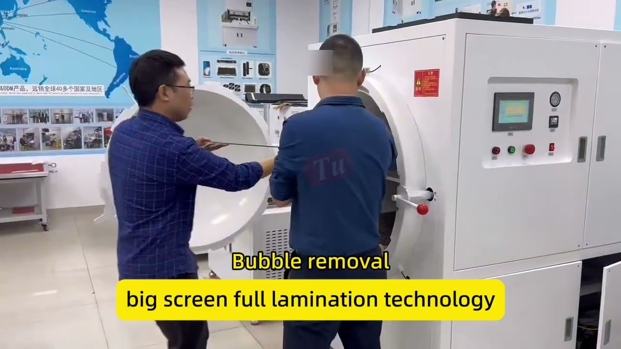 55inch Optical Bonding OCA Machine Laminator Bubble Remover