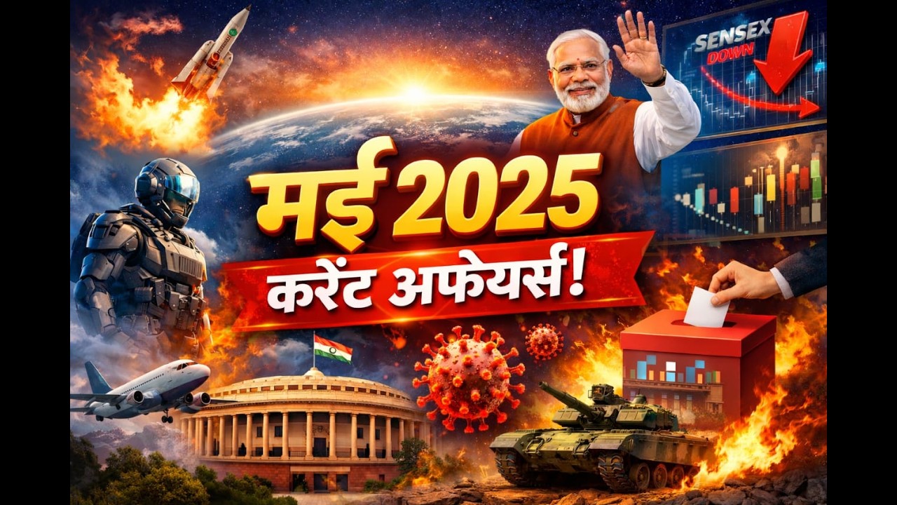 MAY 2025 Monthly Current Affairs | Current Affairs 2025 Full Month | दीप श्री मासिक मंथन