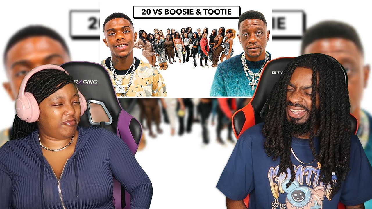 20 WOMEN VS 2 RAPPERS: BOOSIE & TOOTIE 😂 | REACTION