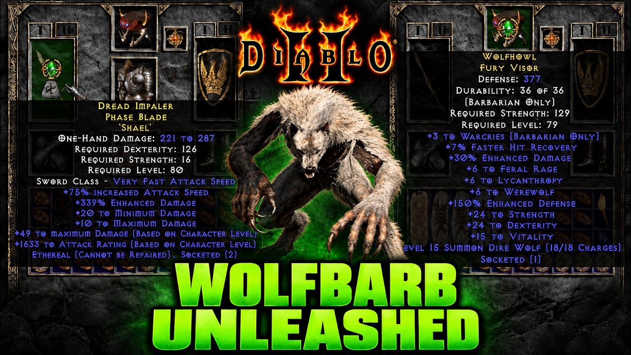 Этот забытый варвар из Diablo II на самом деле безумен.