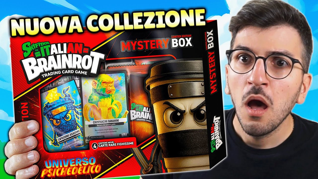 TROVO la MYSTERY BOX SERIE ALPHA di SKIFIDOL ITALIAN BRAINROT